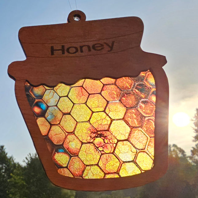 Honey Pot Suncatcher