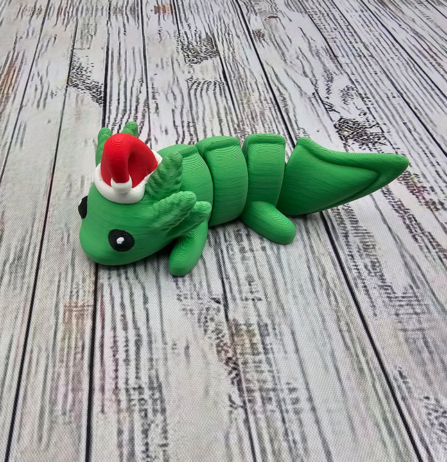 Flexible Santa Baby Axolotl