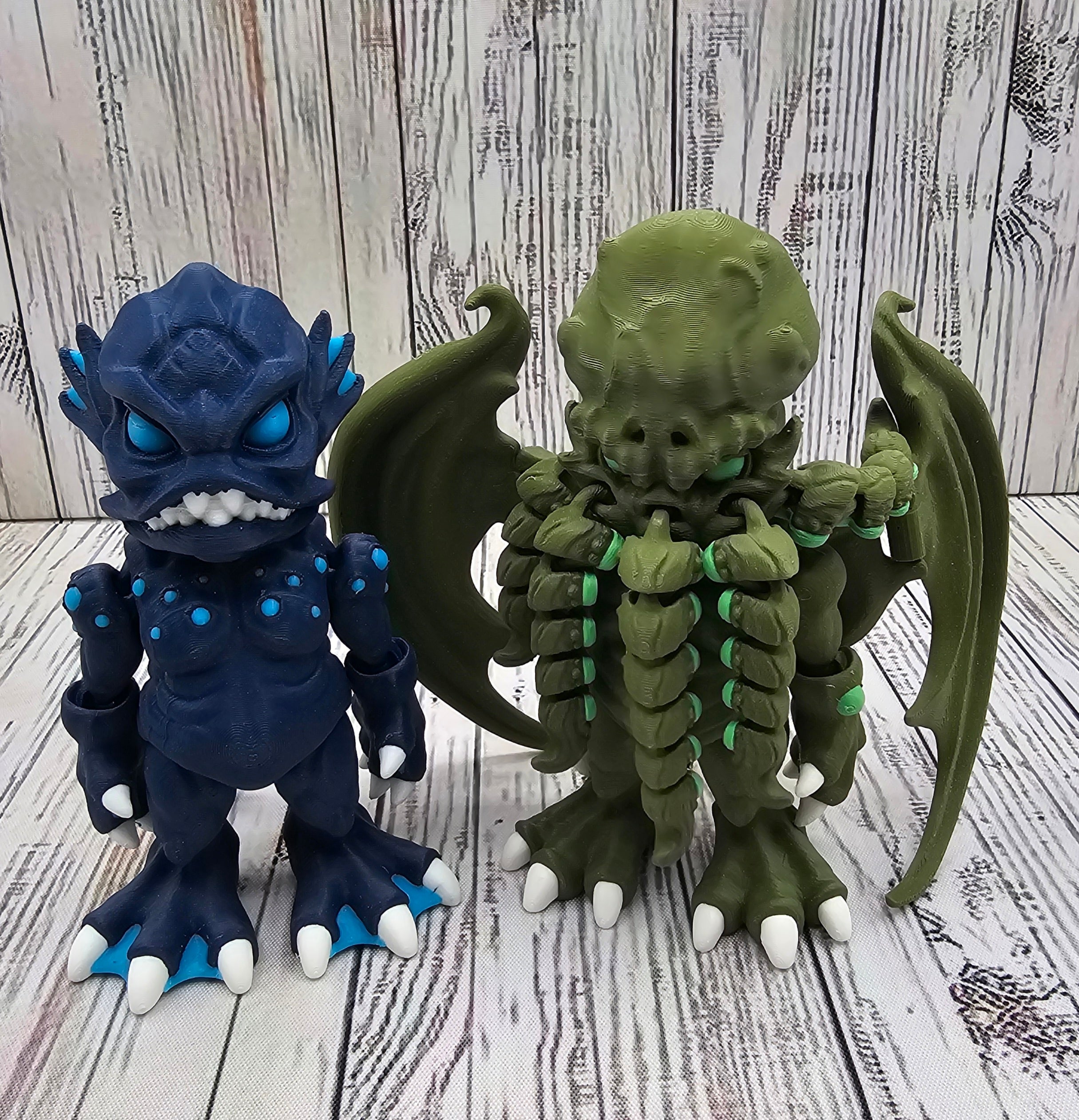 cthulhu sea monsters 3D Printed Cthulhu and Sea Monster – Designs By Scamper