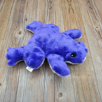 Plush Toad, Pocket Sized or Large, Sensory Material, Multiple Color Options