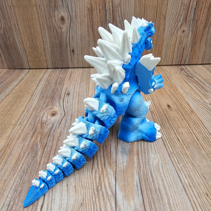 3D Printed, Articulated Frostzilla