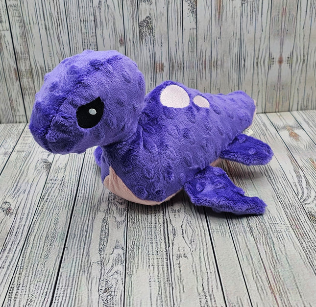 Image of Purple Bumpy  Nessie plush option