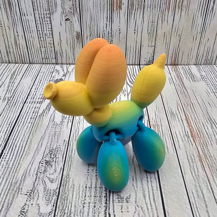 Flexible Balloon Dog, 3D Printed Desk Buddy