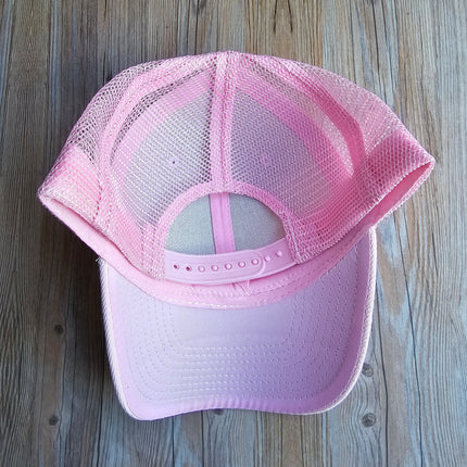 Trucker Hat w/ Laser Engraved Leather Patch