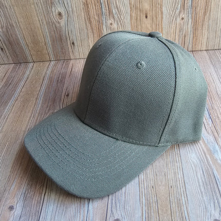 Baseball Hat w/ Laser Engraved Leather Patch