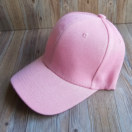 Baseball Hat w/ Laser Engraved Leather Patch
