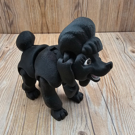 Articulated Poodle (3 varieties) & Optional Doghouse Accessory Kit