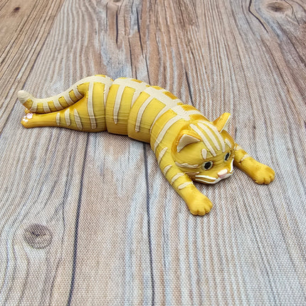 3D Printed, Flexible, Hanging Cats