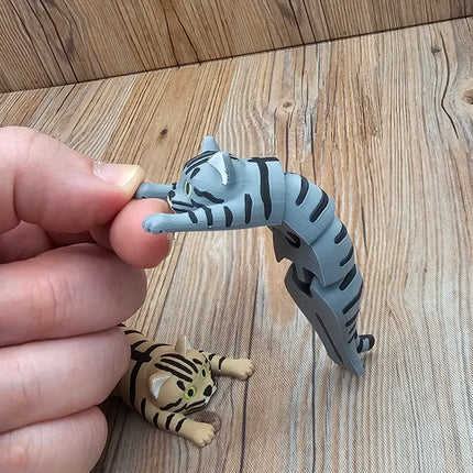 3D Printed, Flexible, Hanging Cats