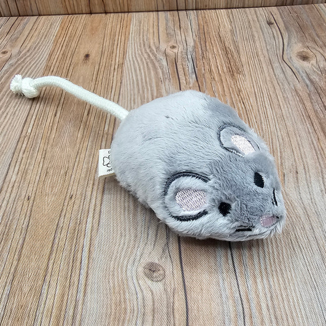 Plush Mouse Cat Toy w/ Catnip & Silvervine