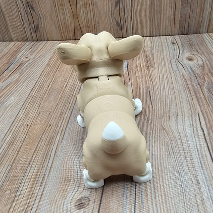 Articulated Corgi & Optional Doghouse Accessory Kit