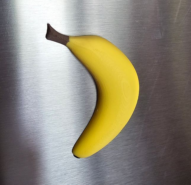 Banana 3D Printed Magnet