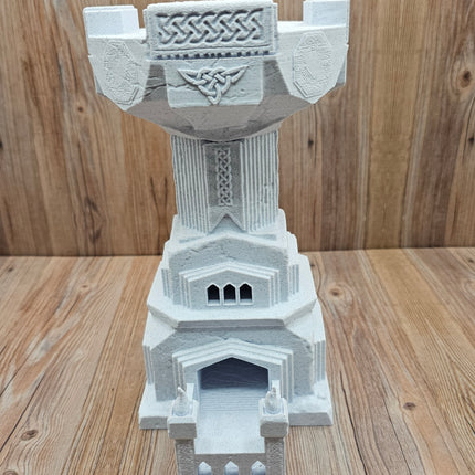 3D Printed Dwarven Dice Tower, Unique RPG Gift