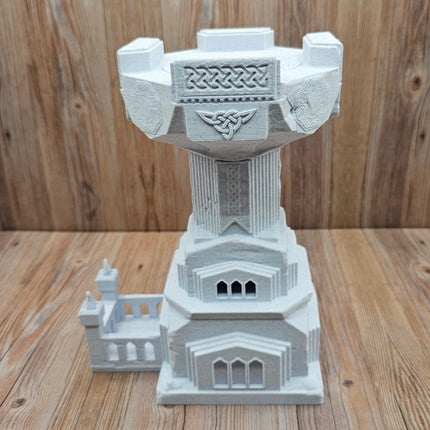 3D Printed Dwarven Dice Tower, Unique RPG Gift