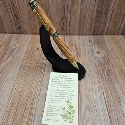 Holy Olive Wood Hand Turned Pens