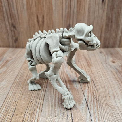 3D Printed Flexible Safari Animal Skeletons
