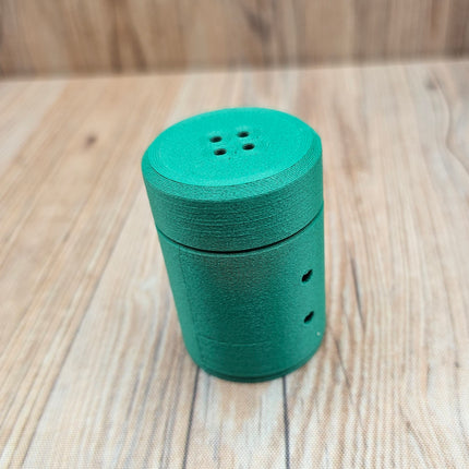 Green scent training tube for dog nose work
