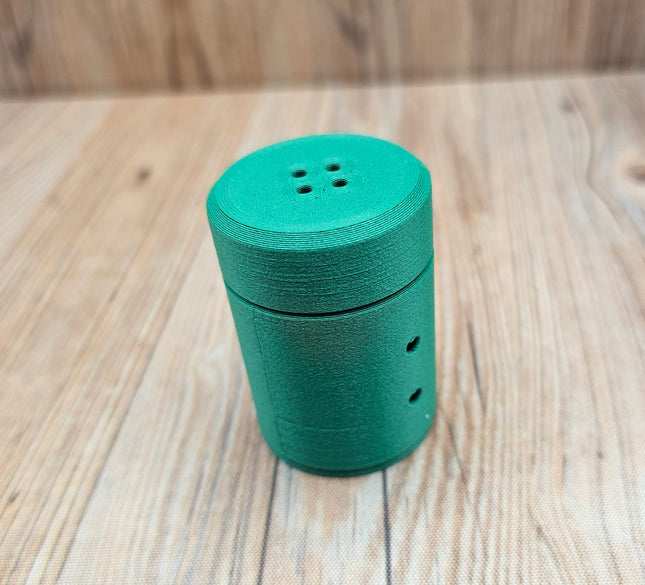 Green scent training tube for dog nose work