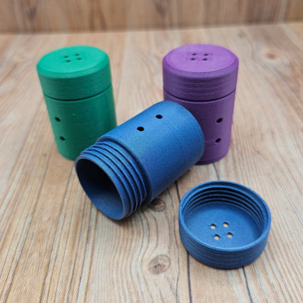 Durable odor vessel for canine scent detection training