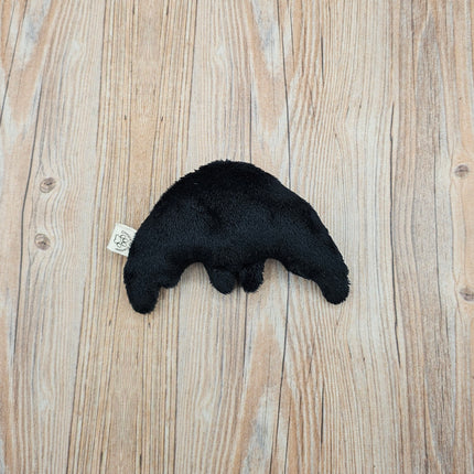 back view of mothman cat toy