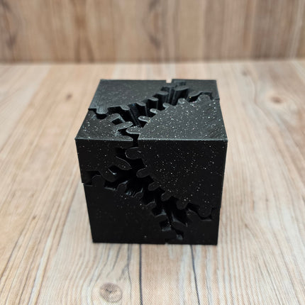 3D Printed Gear Cube Fidget