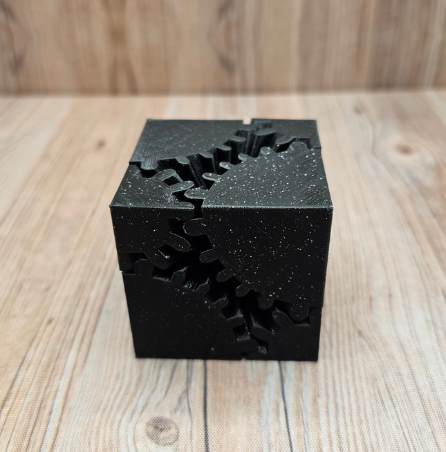 3D Printed Gear Cube Fidget