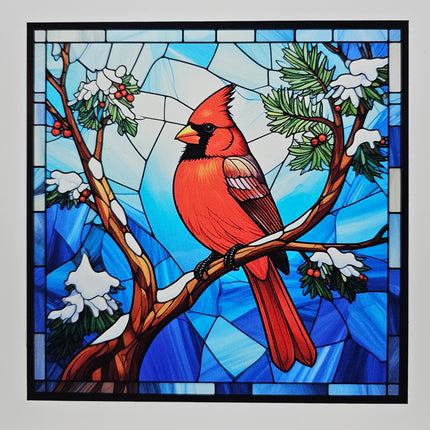 Transparent Winter Lantern Scenes