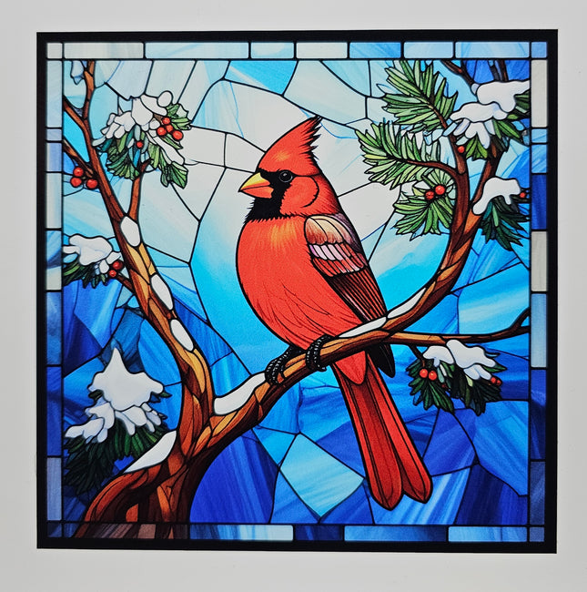 Transparent Winter Lantern Scenes