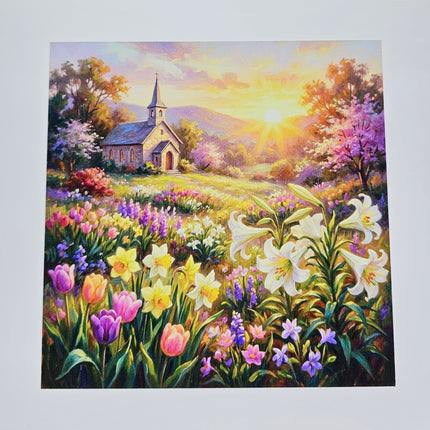 Easter Themed Transparent Lantern Scenes