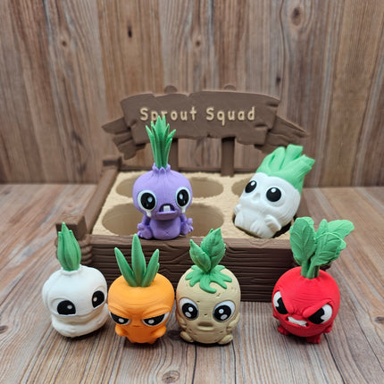 Sprout Squad 3D Printed Veggie Garden