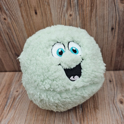 Plush Sherpa Dog Toy - Goofy Face