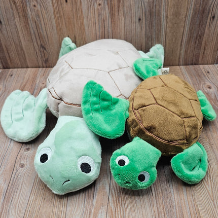 Plush Sea Turtle, 2 Sizes and Color Options