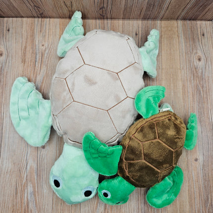 Plush Sea Turtle, 2 Sizes and Color Options