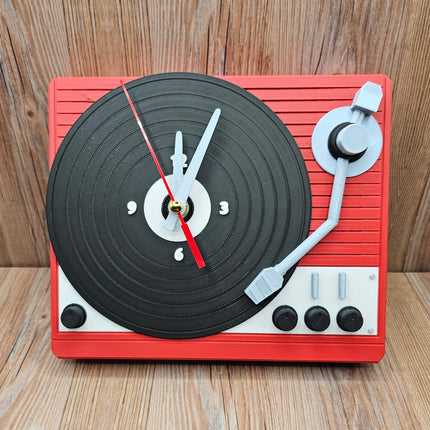 Record Player 3D Printed Clock