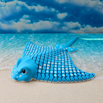 3D Printed Eagle Ray, Articulated, 2 Color Options
