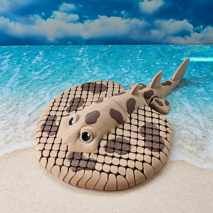 3D Printed Electric Ray, Articulated