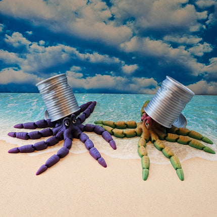 Gus, The 3D Printed Octopus w/ Can