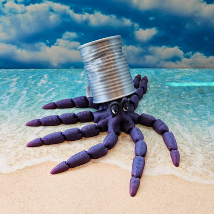 Gus, The 3D Printed Octopus w/ Can