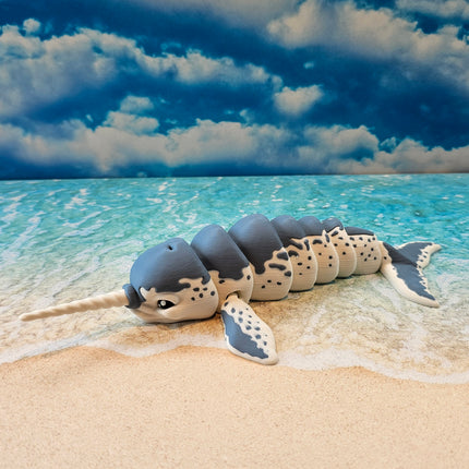 3D Printed Narwhal