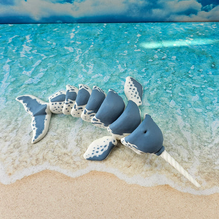 3D Printed Narwhal
