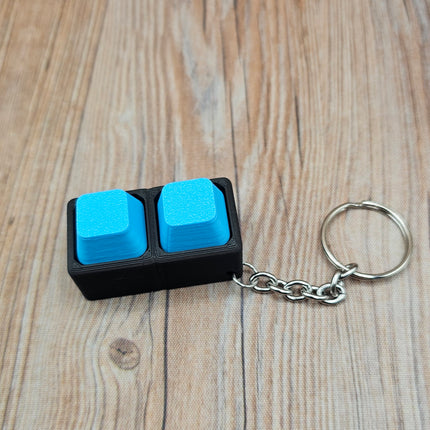 Clicky Keyboard Fidget Keychain