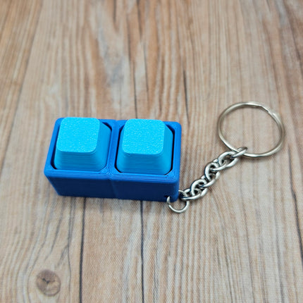 Clicky Keyboard Fidget Keychain