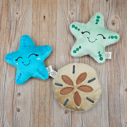 Plush Ocean Themed Cat Toys With Catnip & Silvervine