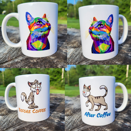 11oz Cat mug (2 variations)