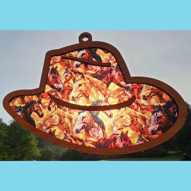Cowboy Hat Suncatcher