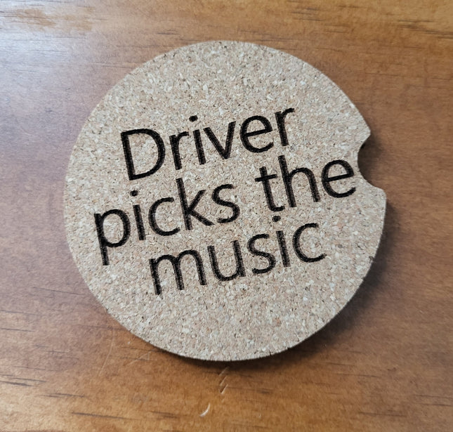 Cork Car Coasters