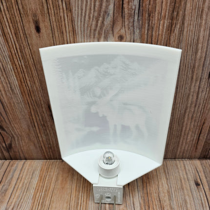 Moose 3D Printed LED Night Light