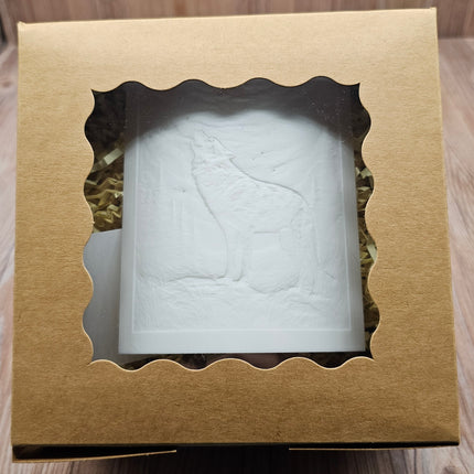 Howling Wolf 3D Printed LED Night Light