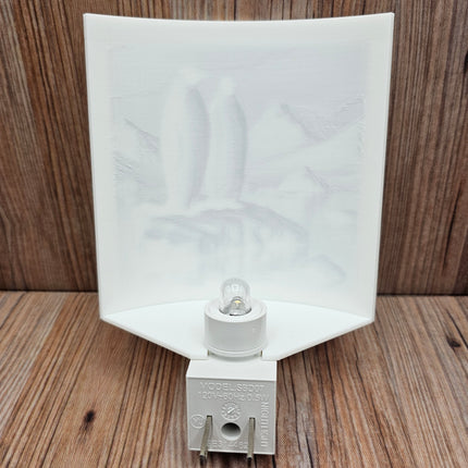 Penguin 3D Printed LED Night Light