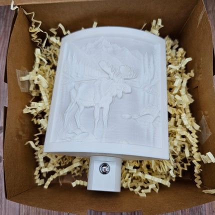 Moose 3D Printed LED Night Light